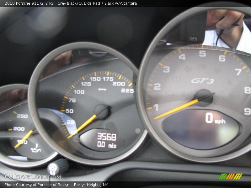 Grey Black/Guards Red / Black w/Alcantara 2010 Porsche 911 GT3 RS