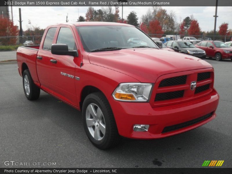  2012 Ram 1500 Express Quad Cab 4x4 Flame Red