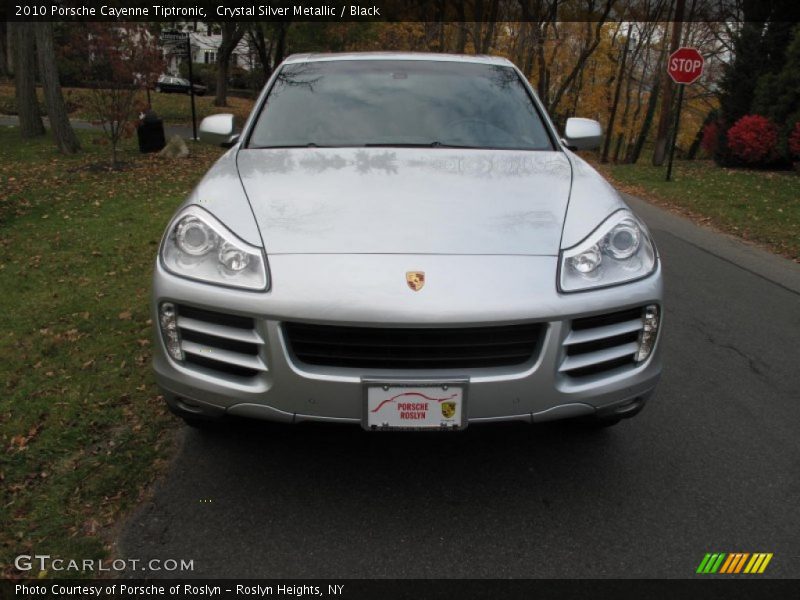 Crystal Silver Metallic / Black 2010 Porsche Cayenne Tiptronic