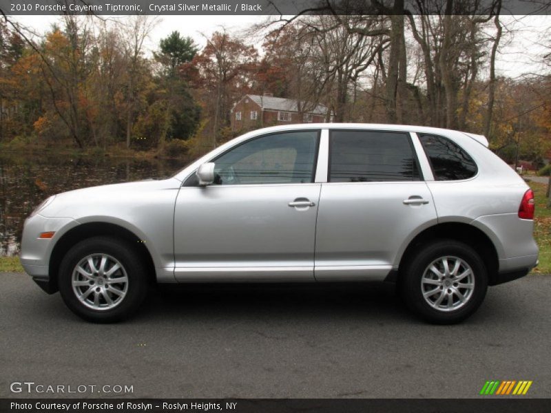 Crystal Silver Metallic / Black 2010 Porsche Cayenne Tiptronic