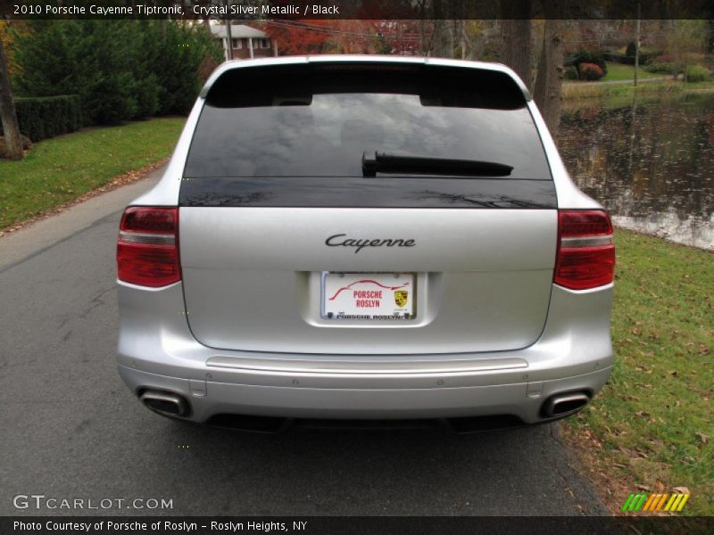 Crystal Silver Metallic / Black 2010 Porsche Cayenne Tiptronic