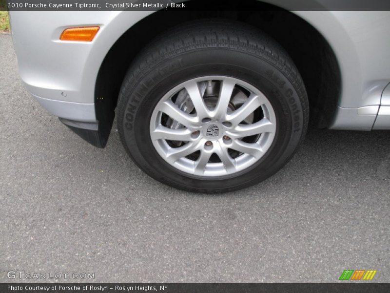 Crystal Silver Metallic / Black 2010 Porsche Cayenne Tiptronic