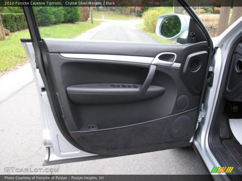 Crystal Silver Metallic / Black 2010 Porsche Cayenne Tiptronic