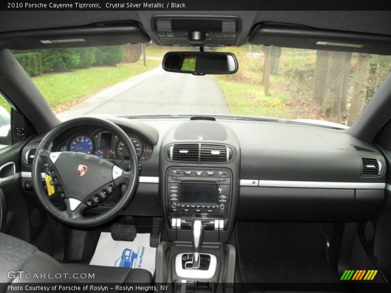Crystal Silver Metallic / Black 2010 Porsche Cayenne Tiptronic