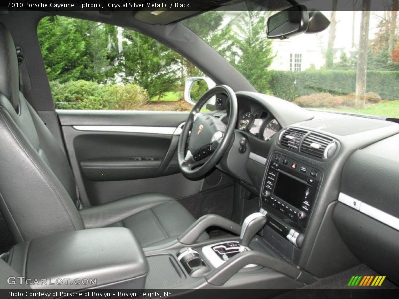Crystal Silver Metallic / Black 2010 Porsche Cayenne Tiptronic