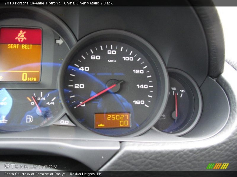 Crystal Silver Metallic / Black 2010 Porsche Cayenne Tiptronic