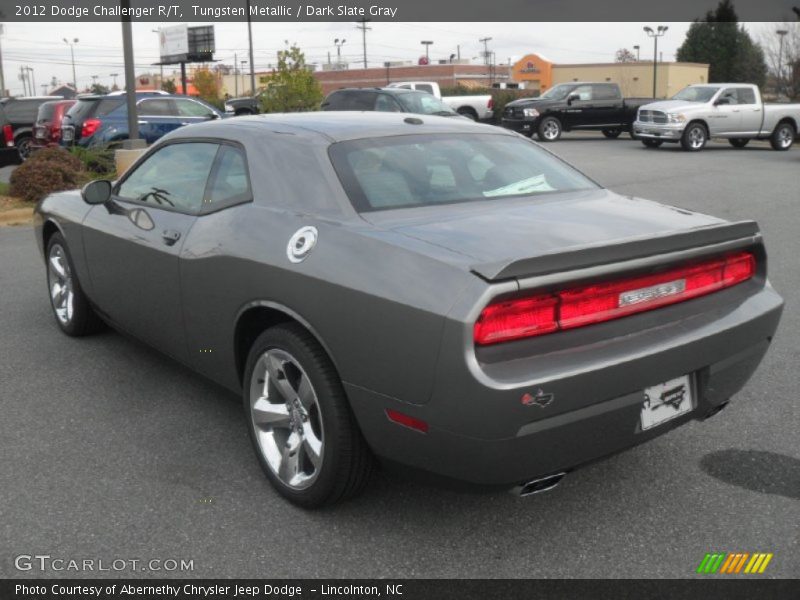 Tungsten Metallic / Dark Slate Gray 2012 Dodge Challenger R/T