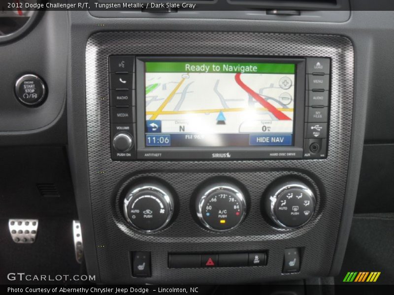 Tungsten Metallic / Dark Slate Gray 2012 Dodge Challenger R/T