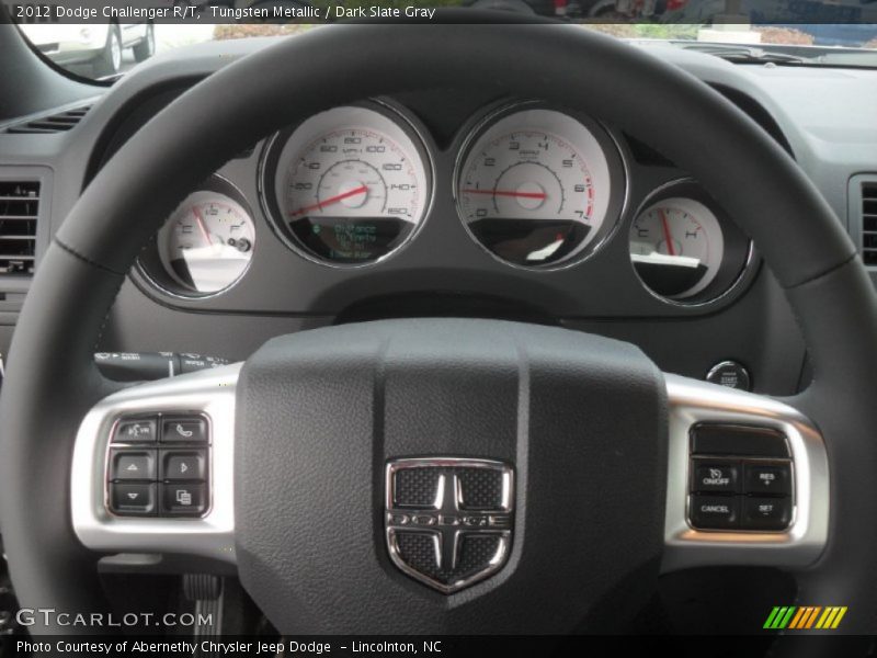 Tungsten Metallic / Dark Slate Gray 2012 Dodge Challenger R/T