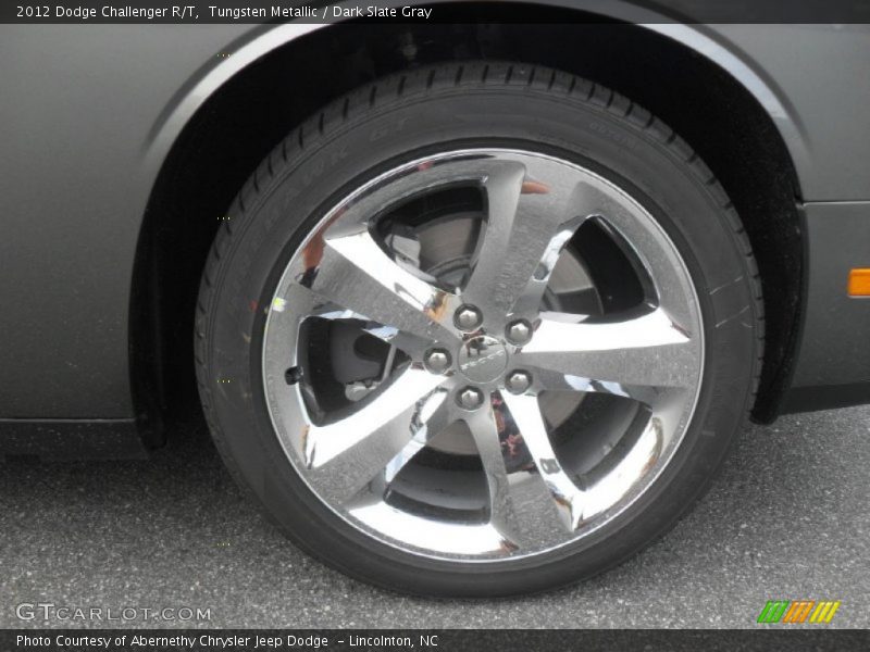 Tungsten Metallic / Dark Slate Gray 2012 Dodge Challenger R/T