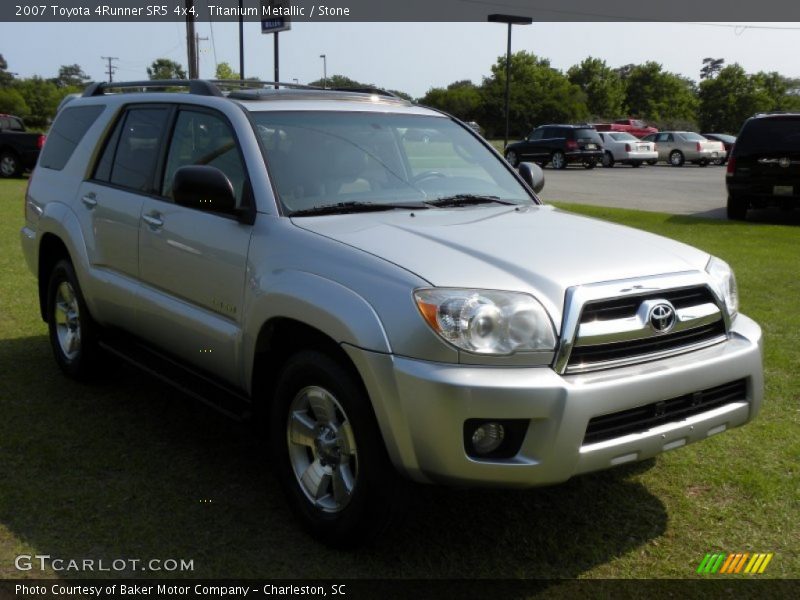 Titanium Metallic / Stone 2007 Toyota 4Runner SR5 4x4