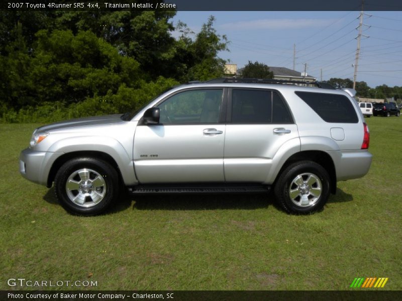 Titanium Metallic / Stone 2007 Toyota 4Runner SR5 4x4