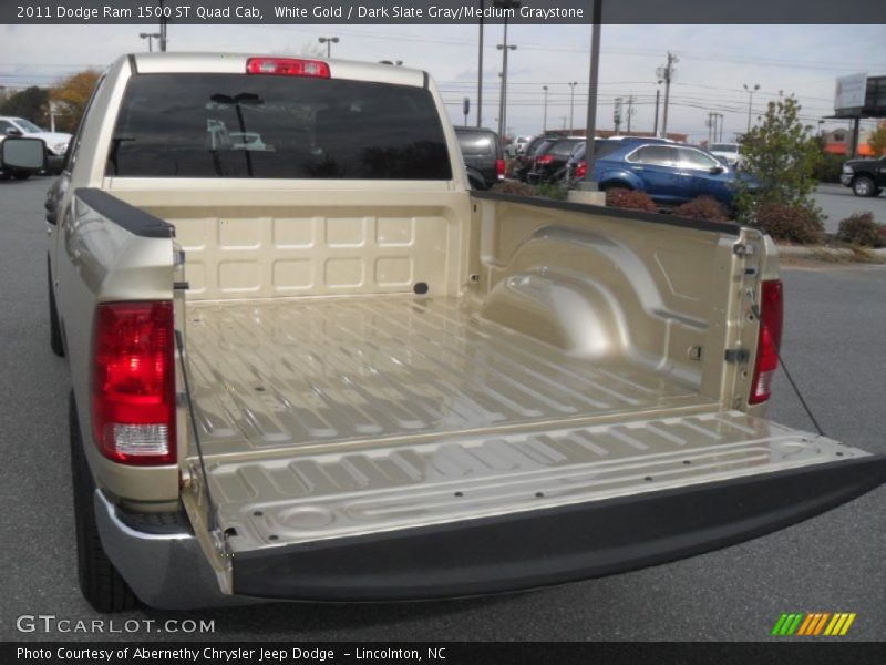 White Gold / Dark Slate Gray/Medium Graystone 2011 Dodge Ram 1500 ST Quad Cab