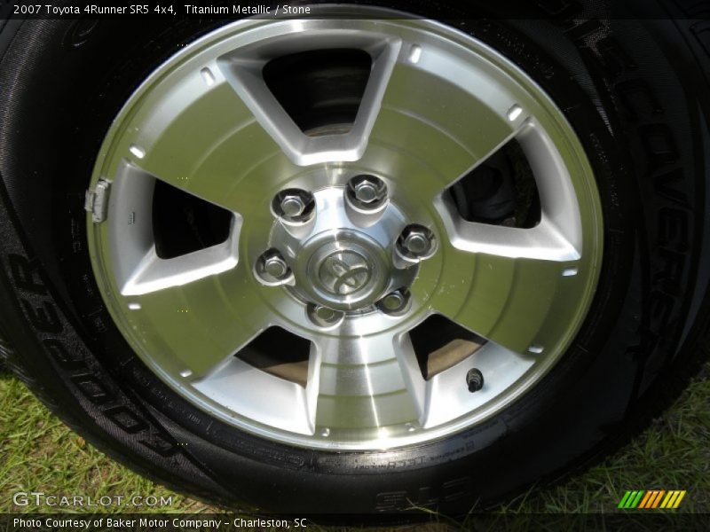 Titanium Metallic / Stone 2007 Toyota 4Runner SR5 4x4