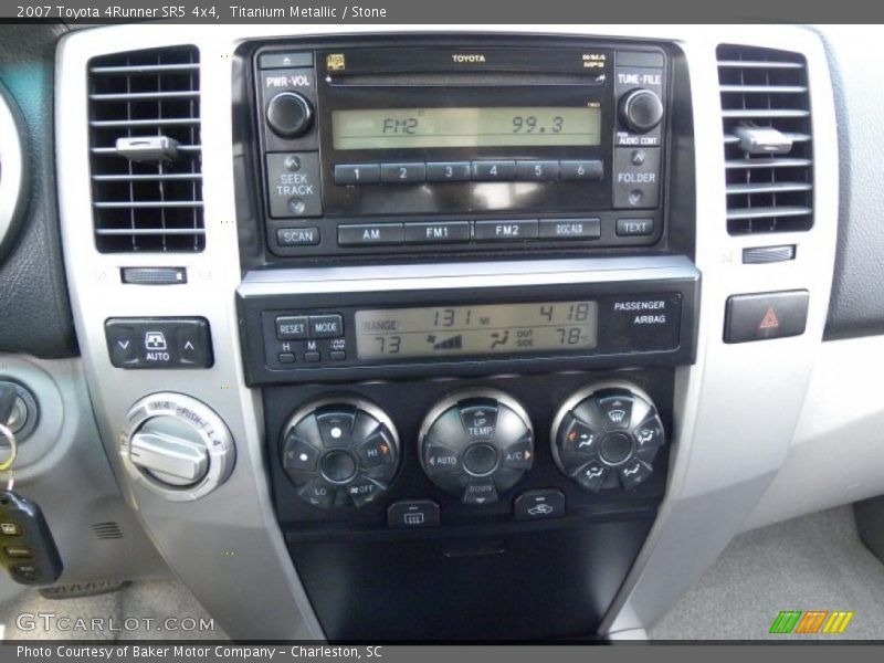 Titanium Metallic / Stone 2007 Toyota 4Runner SR5 4x4