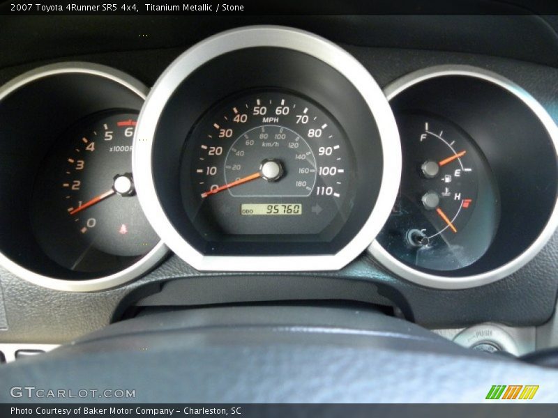 Titanium Metallic / Stone 2007 Toyota 4Runner SR5 4x4
