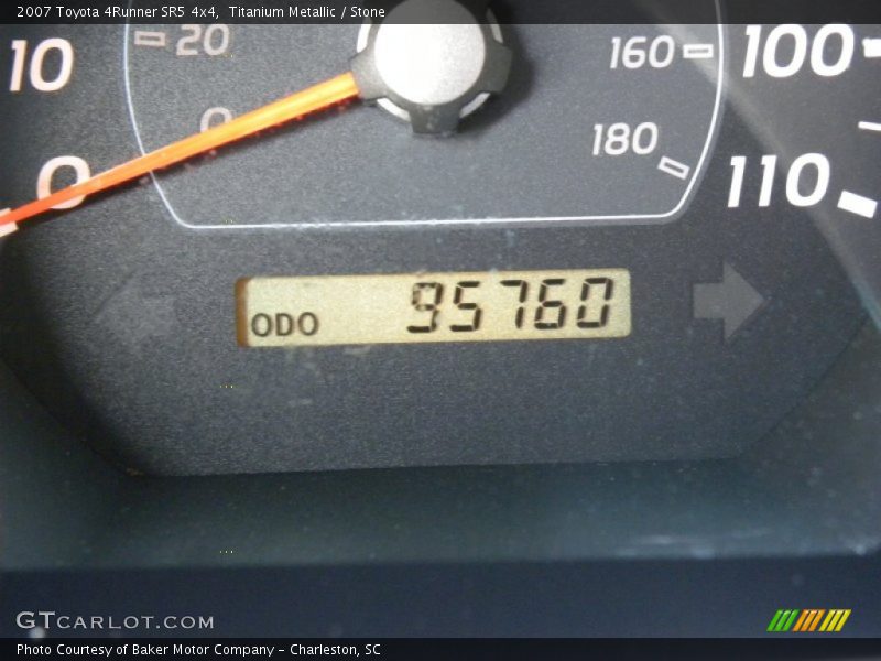 Titanium Metallic / Stone 2007 Toyota 4Runner SR5 4x4