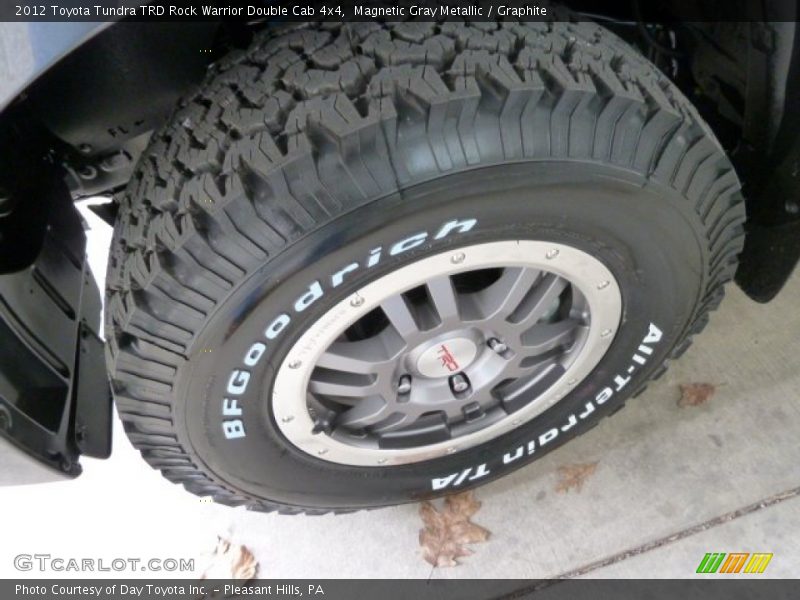 Magnetic Gray Metallic / Graphite 2012 Toyota Tundra TRD Rock Warrior Double Cab 4x4