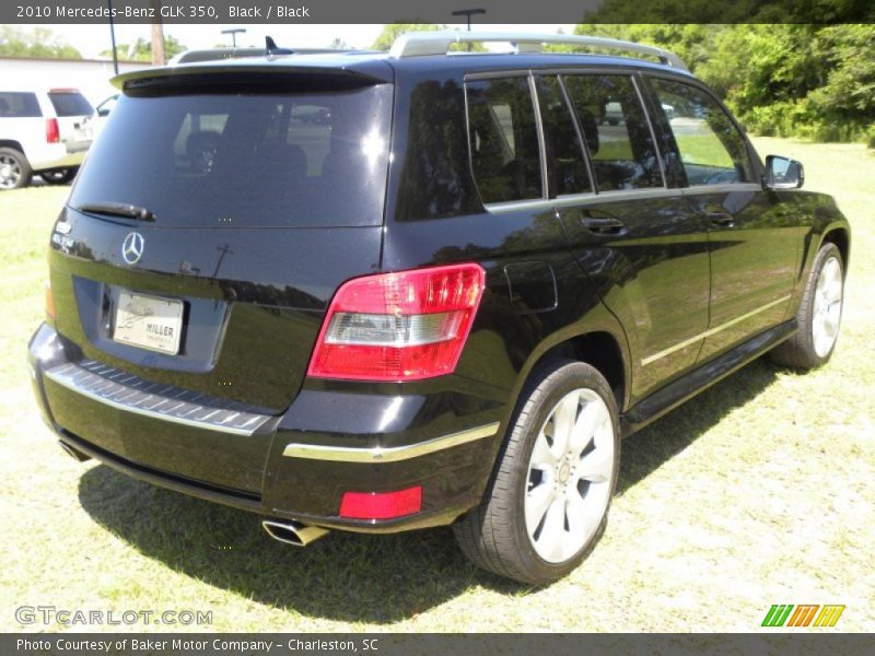 Black / Black 2010 Mercedes-Benz GLK 350