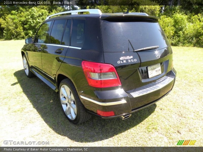 Black / Black 2010 Mercedes-Benz GLK 350