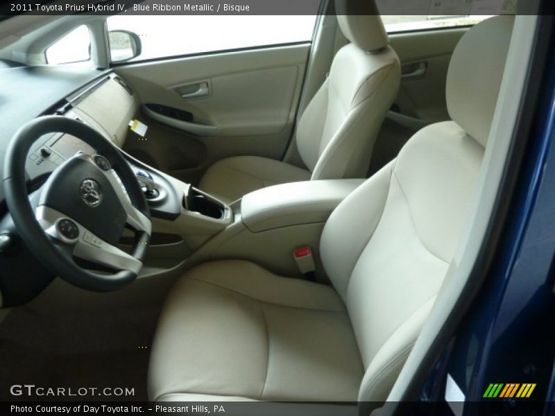 Blue Ribbon Metallic / Bisque 2011 Toyota Prius Hybrid IV