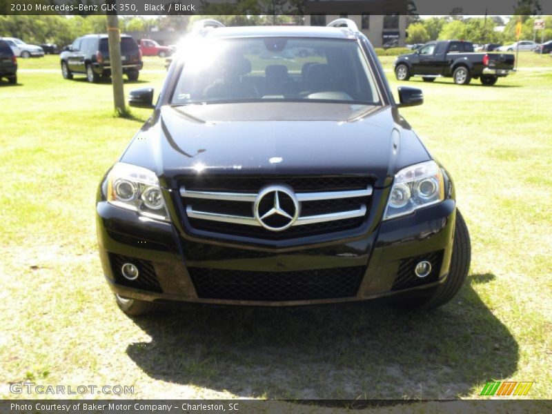 Black / Black 2010 Mercedes-Benz GLK 350