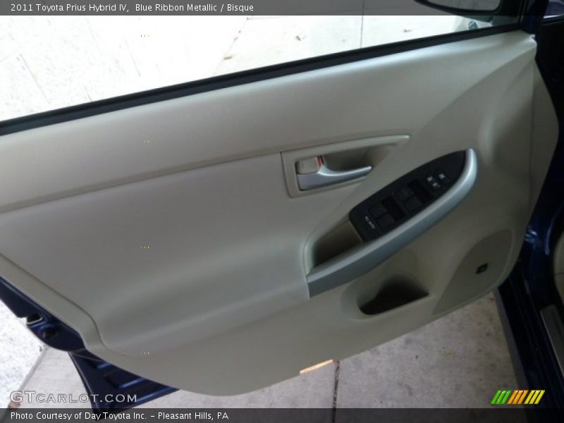 Blue Ribbon Metallic / Bisque 2011 Toyota Prius Hybrid IV
