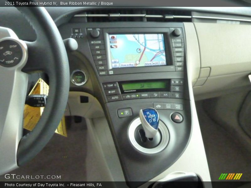 Blue Ribbon Metallic / Bisque 2011 Toyota Prius Hybrid IV