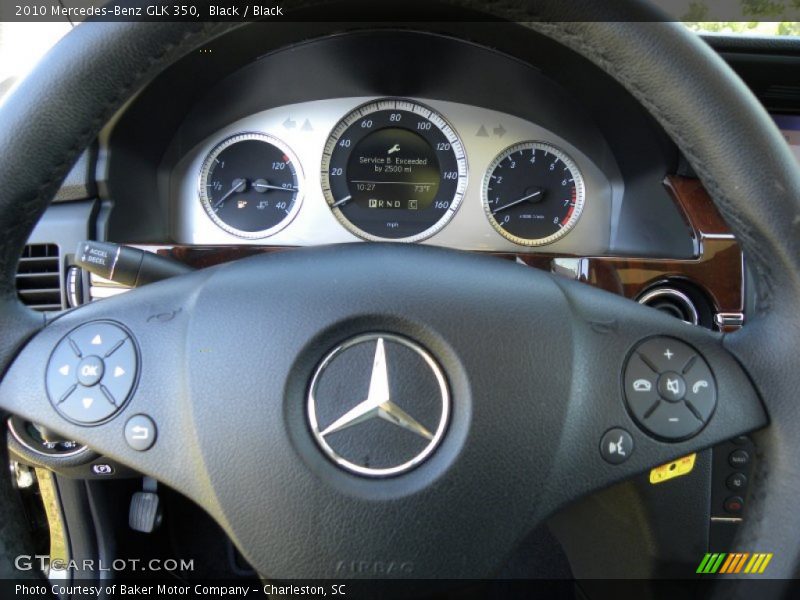 Black / Black 2010 Mercedes-Benz GLK 350