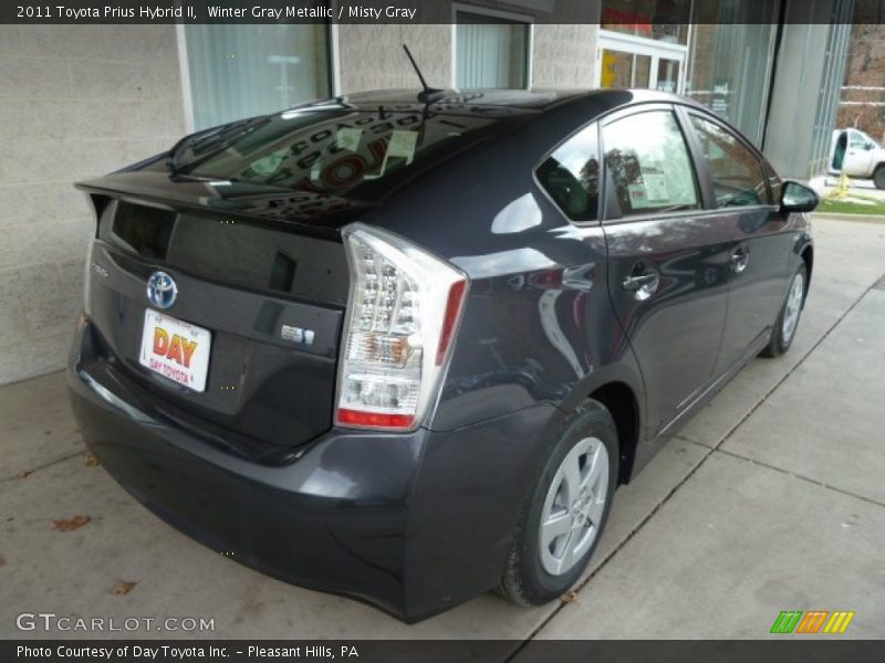 Winter Gray Metallic / Misty Gray 2011 Toyota Prius Hybrid II