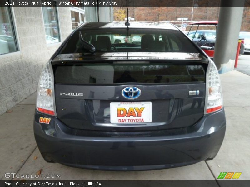 Winter Gray Metallic / Misty Gray 2011 Toyota Prius Hybrid II