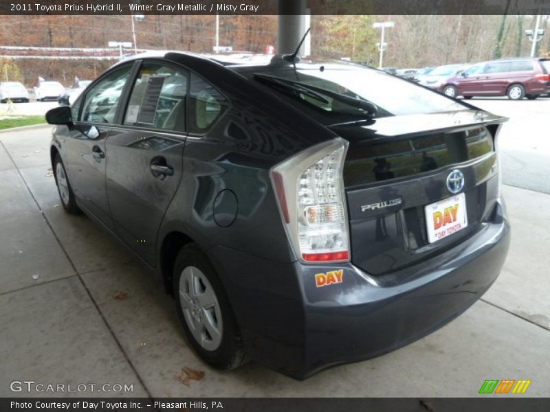 Winter Gray Metallic / Misty Gray 2011 Toyota Prius Hybrid II