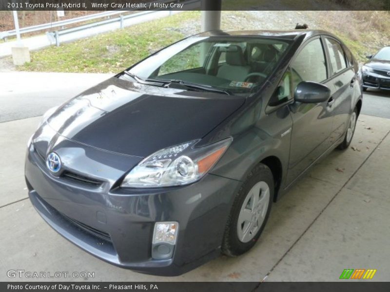 Winter Gray Metallic / Misty Gray 2011 Toyota Prius Hybrid II