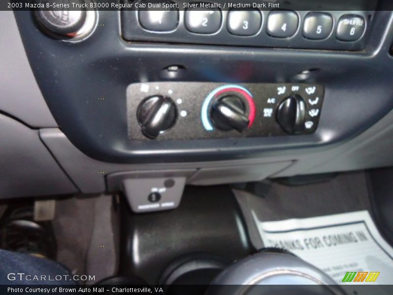 Silver Metallic / Medium Dark Flint 2003 Mazda B-Series Truck B3000 Regular Cab Dual Sport