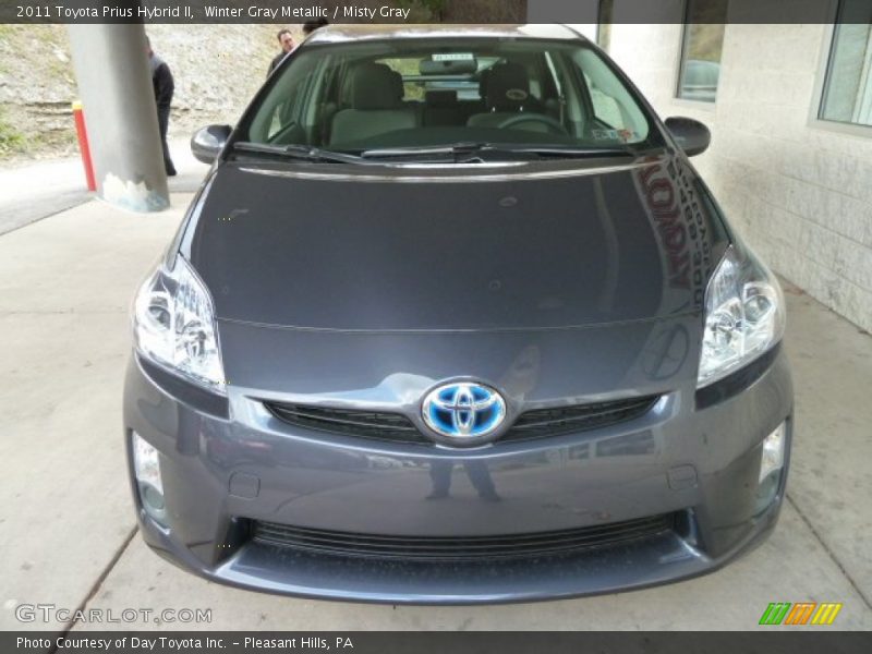 Winter Gray Metallic / Misty Gray 2011 Toyota Prius Hybrid II