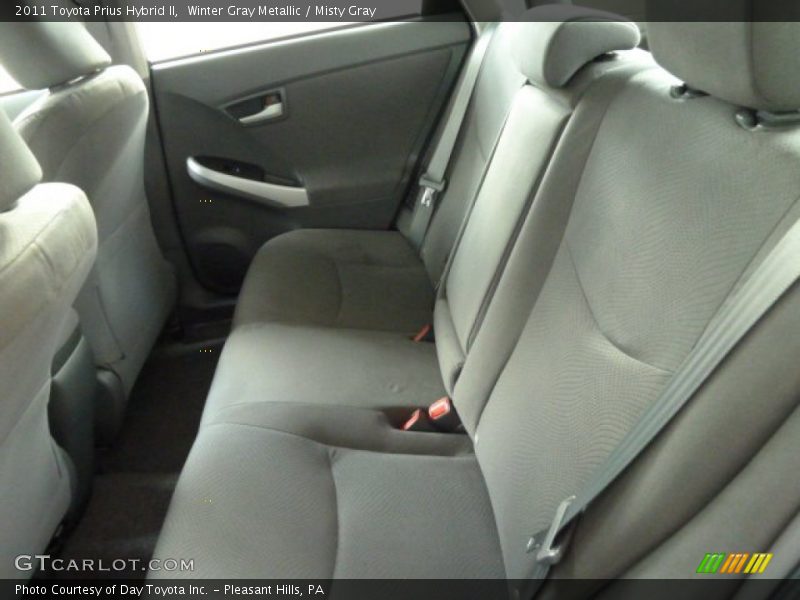 Winter Gray Metallic / Misty Gray 2011 Toyota Prius Hybrid II