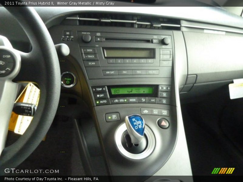Winter Gray Metallic / Misty Gray 2011 Toyota Prius Hybrid II