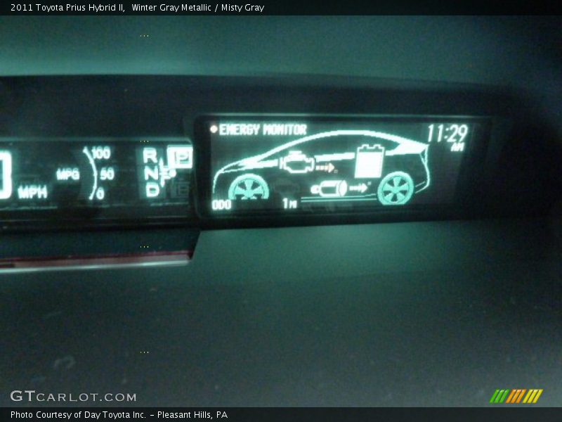 Winter Gray Metallic / Misty Gray 2011 Toyota Prius Hybrid II