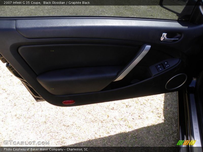 Black Obsidian / Graphite Black 2007 Infiniti G 35 Coupe