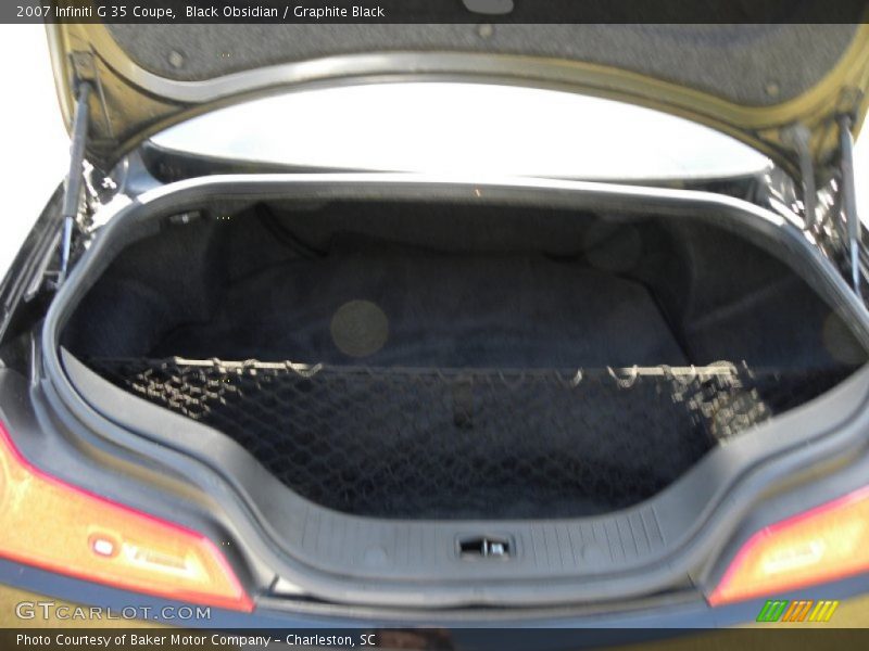 Black Obsidian / Graphite Black 2007 Infiniti G 35 Coupe