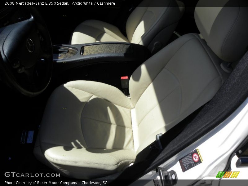 Arctic White / Cashmere 2008 Mercedes-Benz E 350 Sedan