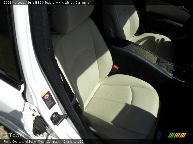 Arctic White / Cashmere 2008 Mercedes-Benz E 350 Sedan