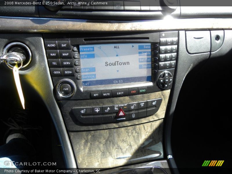 Arctic White / Cashmere 2008 Mercedes-Benz E 350 Sedan