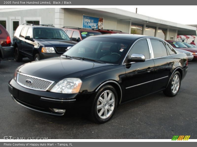 Black / Black 2005 Ford Five Hundred Limited