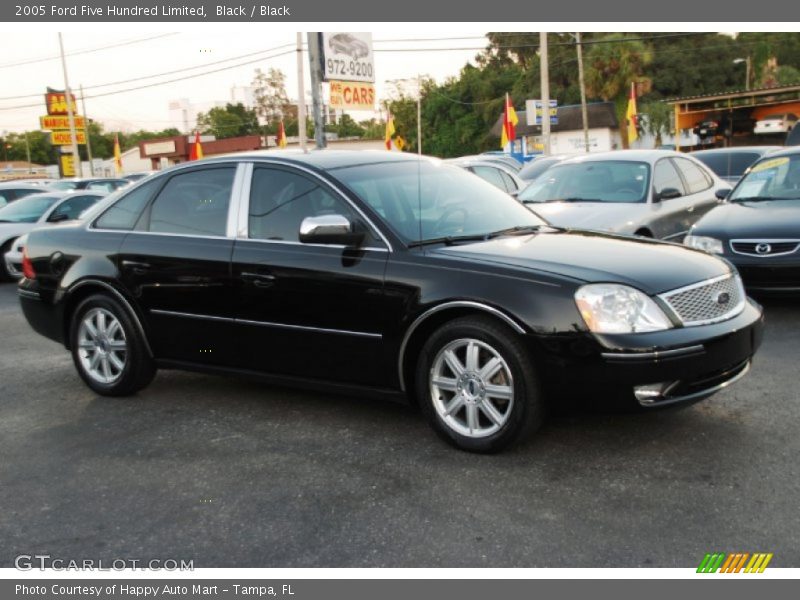 Black / Black 2005 Ford Five Hundred Limited