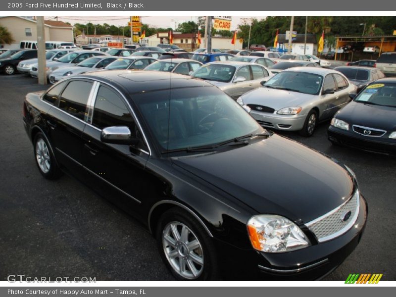 Black / Black 2005 Ford Five Hundred Limited