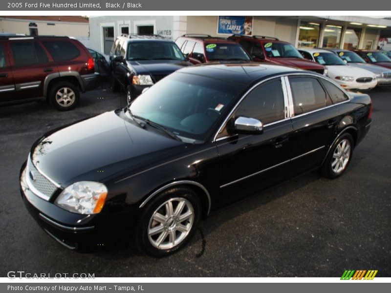 Black / Black 2005 Ford Five Hundred Limited
