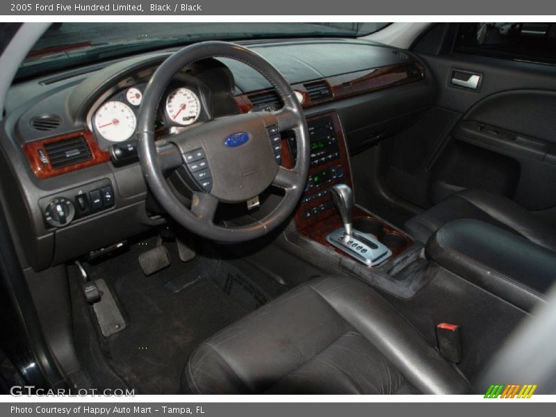 Black / Black 2005 Ford Five Hundred Limited