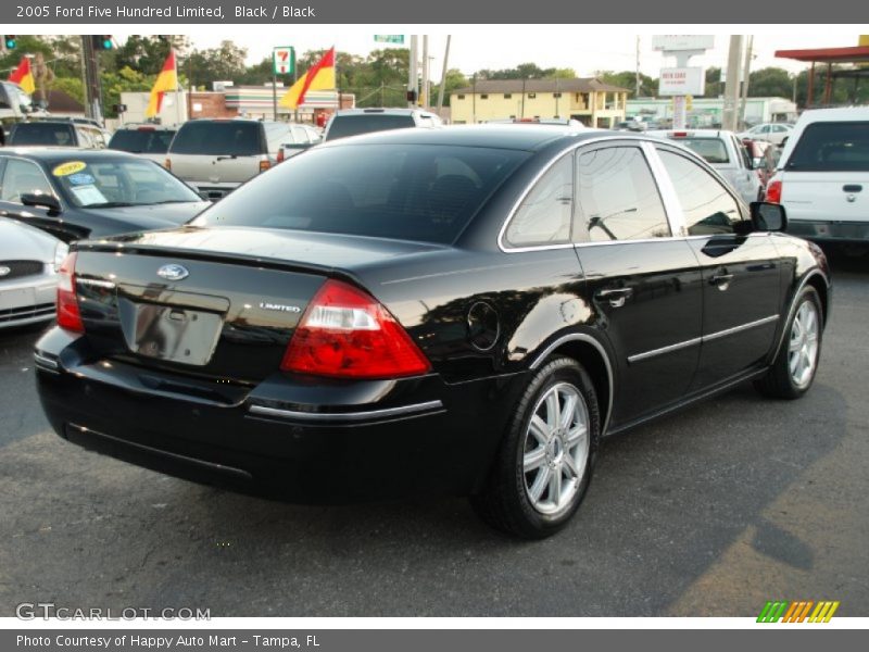 Black / Black 2005 Ford Five Hundred Limited