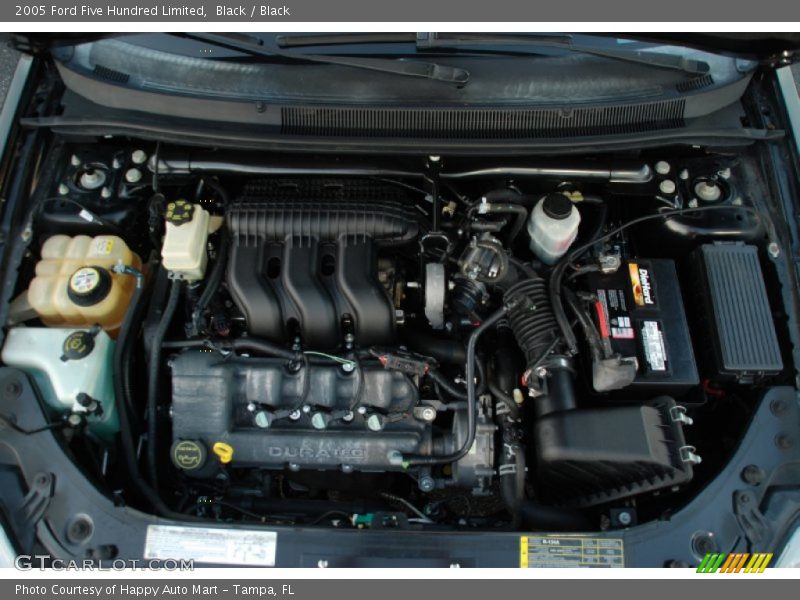 Black / Black 2005 Ford Five Hundred Limited